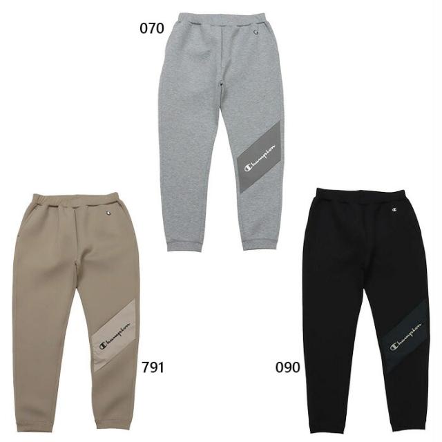 チャンピオン メンズ 3LS スウェット SWEAT フィットネス トレーニングウェア ボトムス ブラック 黒 グレー 灰色 送料無料 Champion C3CS210