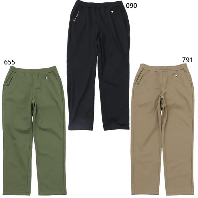 チャンピオン メンズ ロングパンツ フィットネス トレーニングウェア ボトムス スポーツ ランニング ジム ブラック 黒 グレー カーキ 灰色 送料無料 Champion C3CS211