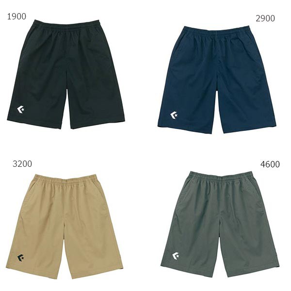 コンバース メンズ チノハーフパンツ CHINO ハーフパンツ チノパン バスケットボール ショーツ ブラック 黒 ネイビー ベージュ カーキ 送料無料 CONVERSE CB212811の通販は