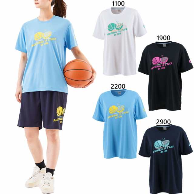 コンバース レディース プリントTシャツ バスケットボールウェア