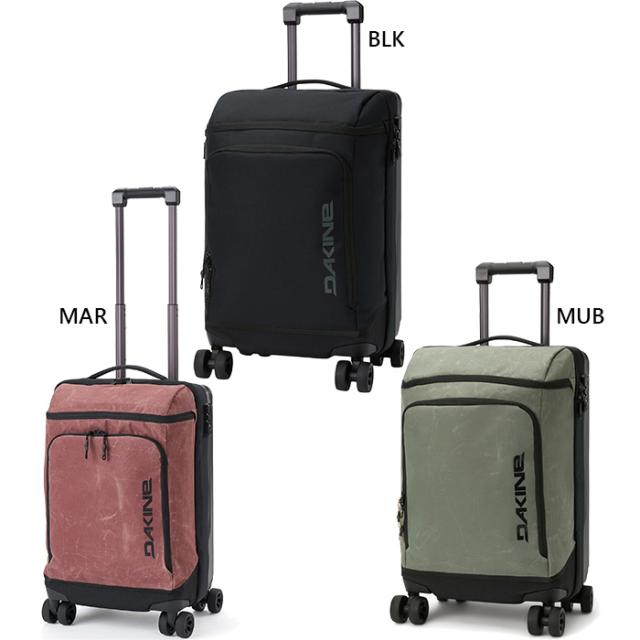 48L ダカイン メンズ レディース キャリーバッグ SPLIT 4 WHEEL CARRY ON ROLLER BAG スーツケース ブラック 黒 送料無料 DAKINE BG237035