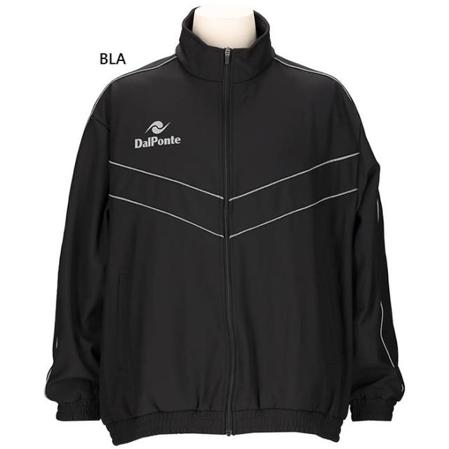 ダウポンチ メンズ レディース NOVENTA ボンディングトラックジャケット サッカーウェア フットサルウェア トップス 上着 アウター 長袖 ブラック 黒 送料無料 DALPONTE DPZ0453