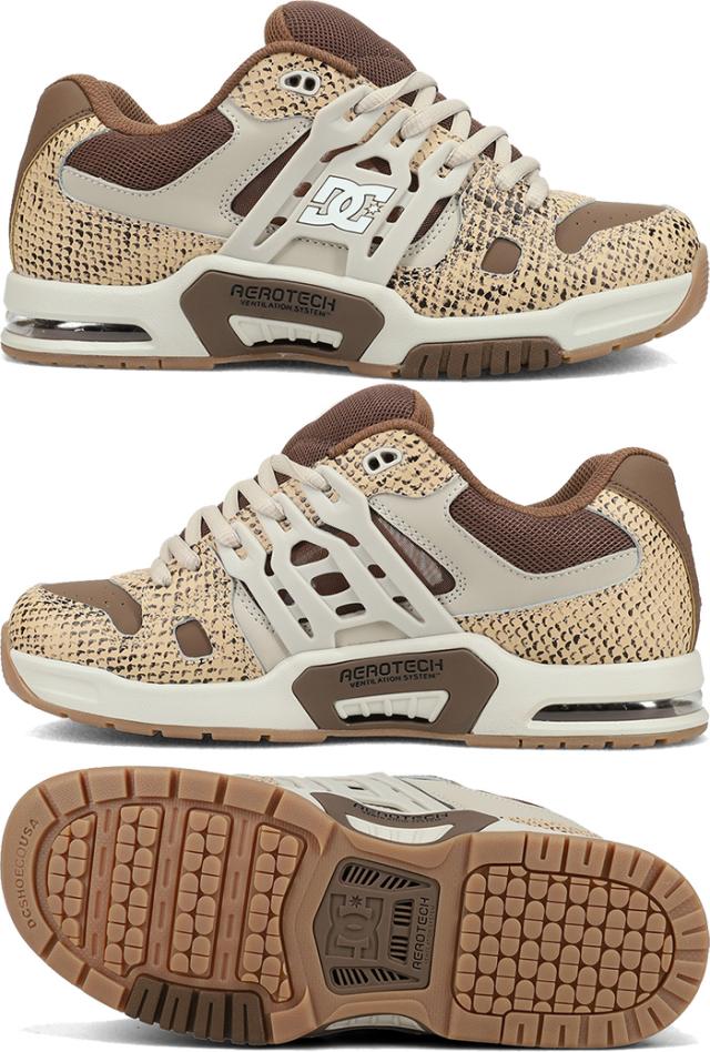 ディーシーシューズ メンズ AT-2 SE スニーカー シューズ 紐靴 ブラウン 茶色 送料無料 DC SHOES DM261001_1