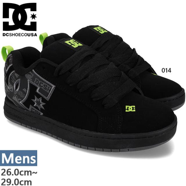 ディーシーシューズ メンズ コートグラフィック COURT GRAFFIK スニーカー シューズ 紐靴 ブラック 黒 送料無料 DC SHOES DM261018