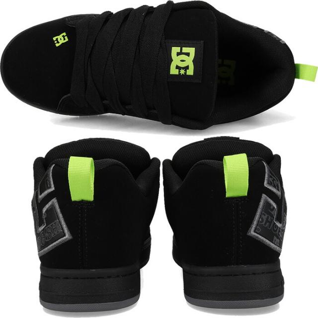 ディーシーシューズ メンズ コートグラフィック COURT GRAFFIK スニーカー シューズ 紐靴 ブラック 黒 送料無料 DC SHOES DM261018_2