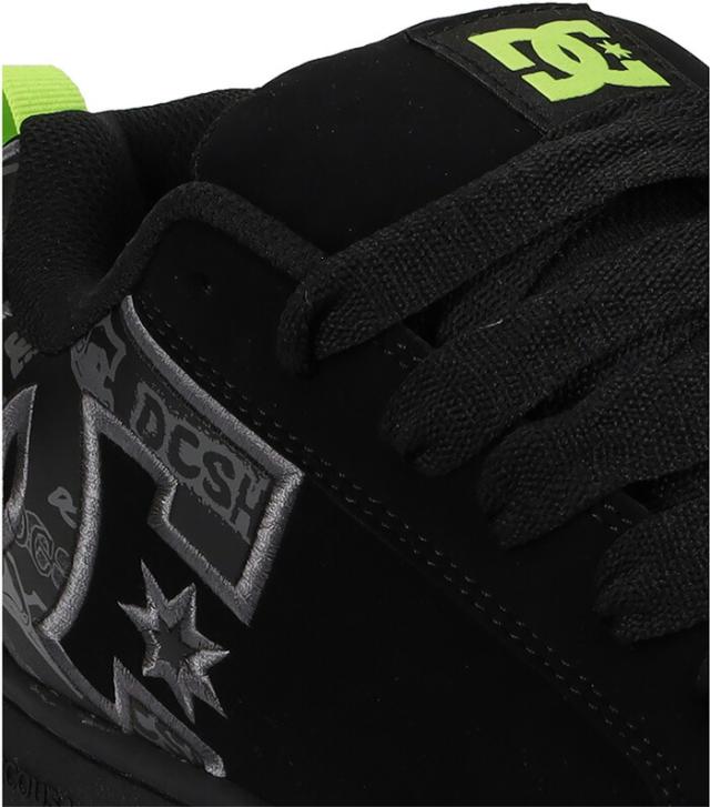 ディーシーシューズ メンズ コートグラフィック COURT GRAFFIK スニーカー シューズ 紐靴 ブラック 黒 送料無料 DC SHOES DM261018_3