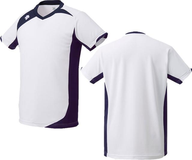 デサント インターハイ バレーボール ノースリーブ Tシャツ ホワイト L Amazon.co.jp: デサント インターハイ バレーボール