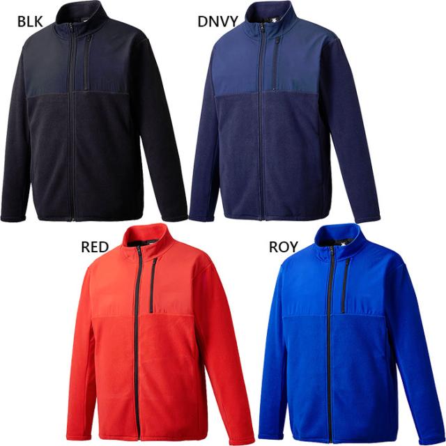 デサント メンズ フリースジャケット 野球ウェア トップス ブラック 黒 ネイビー ブルー レッド 青 赤 送料無料 DESCENTE DBX2462 デサント メンズ フリースジャケット 野球ウェア トップス ブラック 黒