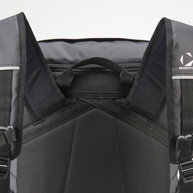 30L デサント メンズ レディース ムーブスポーツ MOVESPORT スクエアバッグ30 リュックサック デイパック バックパック バッグ 鞄 ブラック 黒 送料無料 DESCENTE ST5SBP30U_2