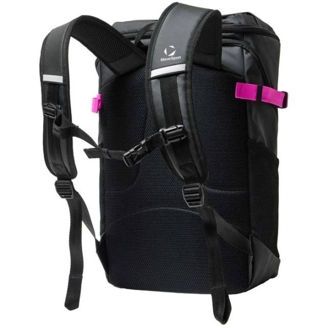 約30L デサント メンズ レディース スクエアバッグ30 リュックサック デイパック バックパック バッグ 鞄 ブラック 黒 送料無料 DESCENTE ST6SBP30U_4