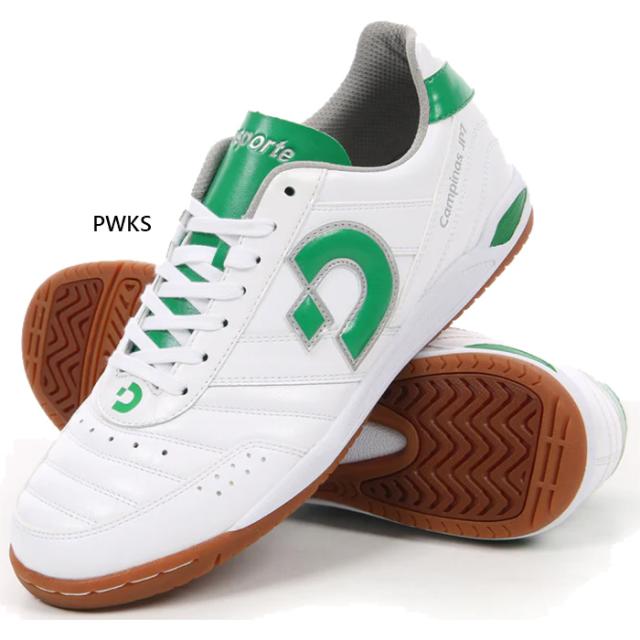 デスポルチ メンズ レディース カンピーナス Campinas JP7 フットサルシューズ サッカートレーニングシューズ 室内用 インドア ホワイト 白 送料無料 desporte DS-2230