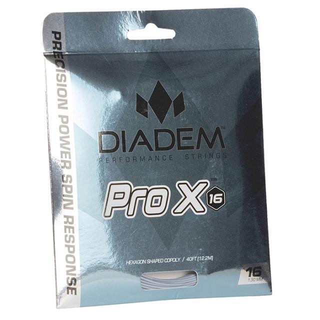 リール 長さ200m ダイアデム メンズ レディース プロ エックス PRO X テニス用品 ストリング ガット 硬式テニス シルバー 送料無料 DIADEM TFA018