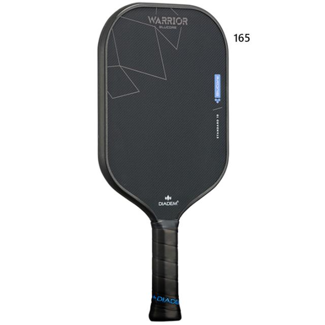 ダイアデム メンズ レディース ウォーリアー ブルーコア WARRIOR BLUCORE STANDARD19 ピックルボール パドル ブラック 黒 送料無料 DIADEM TPA019