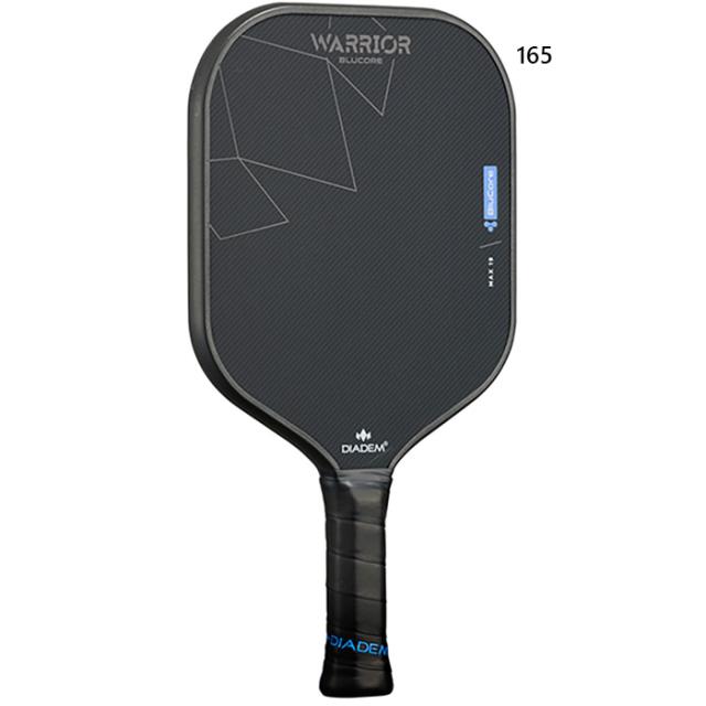 ダイアデム メンズ レディース ウォーリアー ブルーコア WARRIOR BLUCORE MAX19 ピックルボール パドル ブラック 黒 送料無料 DIADEM TPA020