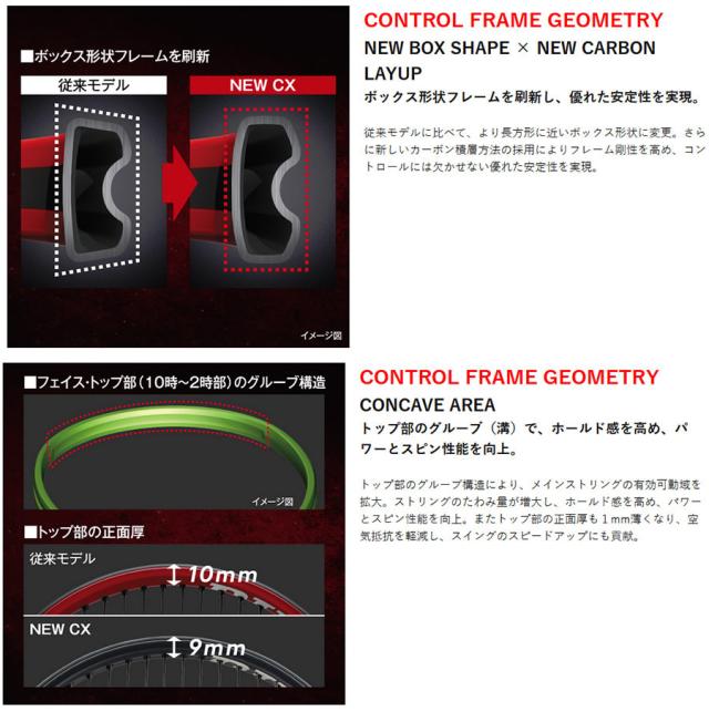 ダンロップ メンズ レディース CX 200 LS 硬式ラケット アスリートモデル フレームのみ レッド 赤 送料無料 DUNLOP DS22403_1