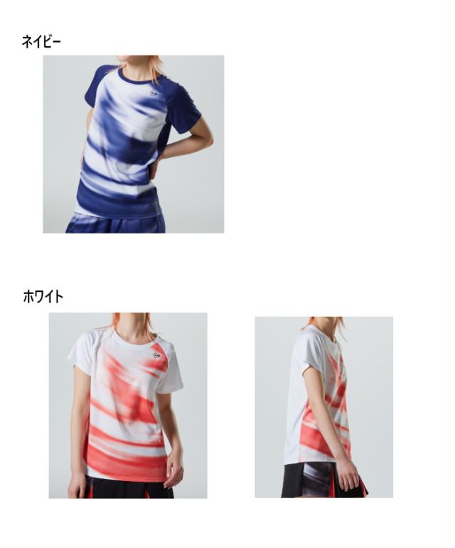 ダンロップ メンズ レディース ジュニア ゲームシャツ GAME SHIRT テニス バドミントンウェア トップス ホワイト 白 ブラック 黒 ネイビー 送料無料 DUNLOP DAP1460W_2