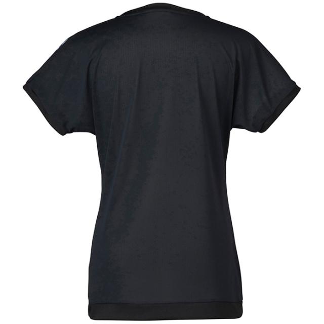 ダンロップ レディース ジュニア ゲームシャツ GAME SHIRT テニス バドミントンウェア トップス 半袖 ブラック 黒 ピンク 送料無料 DUNLOP DAP1520W_6