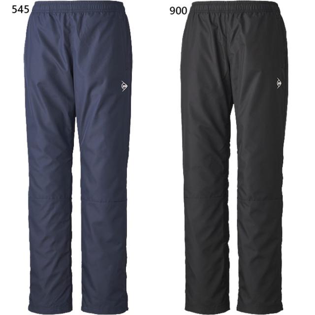 ダンロップ レディース ウインドパンツ WIND PANTS テニス バドミントンウェア ボトムス ロングパンツ ブラック 黒 ネイビー 送料無料 DUNLOP DAW4493W