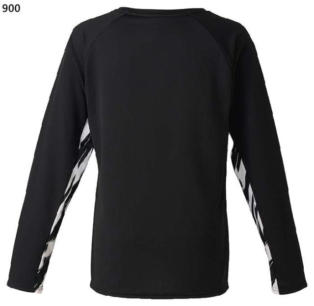 ダンロップ レディース ロングスリーブ ゲームシャツ LONG-SLEEVE GAME SHIRT テニス バドミントンウェア トップス 長袖Tシャツ ロンT ブラック 黒 ネイビー 送料無料 DUNLOP DAP1566W_4