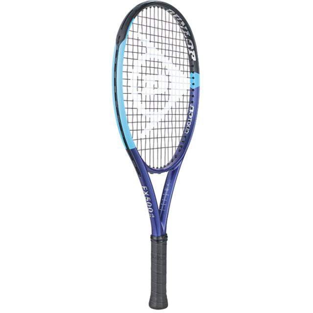 ダンロップ ジュニア キッズ 6FX 500 ジュニア 25 DUNLOP FX 500 JR 25 硬式テニス ラケット ガット張上げ済み パープル 紫 送料無料 DUNLOP DS22600J