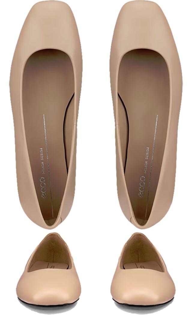 エコー レディース レザーバレリーナ margot パンプス シューズ