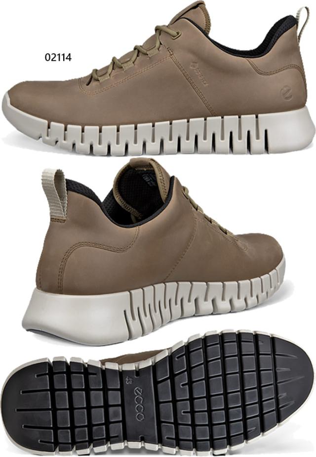 エコー メンズ グルーヴ gruuv ヌバック Gore-Tex スニーカー ゴアテックス 防水 スニーカー シューズ 紐靴 ローカット 本革 レザー ブラック 黒 ブルー ブラウン 青 ベージュ 茶色 送料無料 ecco 525224_5