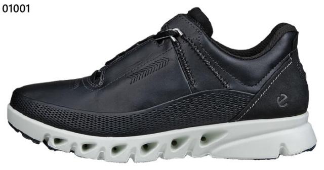 エコー レディース マルチ ヴェント multi vent low レザー Gore-Tex シューズ ゴアテックス 防水 スニーカー シューズ 紐靴 ローカット 本革 レザー ホワイト 白 ブラック 黒 送料無料 ecco 880123_4