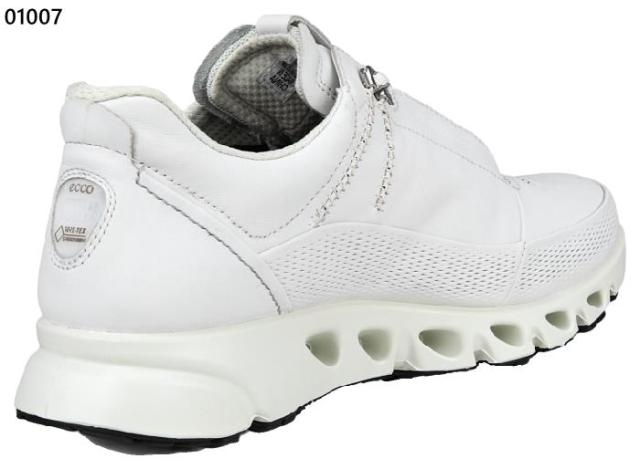 エコー レディース マルチ ヴェント multi vent low レザー Gore-Tex シューズ ゴアテックス 防水 スニーカー シューズ 紐靴 ローカット 本革 レザー ホワイト 白 ブラック 黒 送料無料 ecco 880123_7