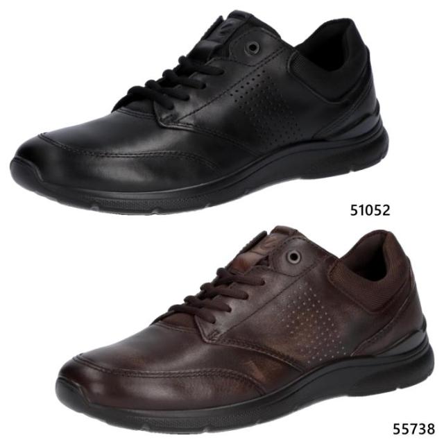 エコー メンズ IRVING アーヴィング スニーカー シューズ 紐靴 ブラック 黒 ブラウン 茶色 送料無料 ecco 511734