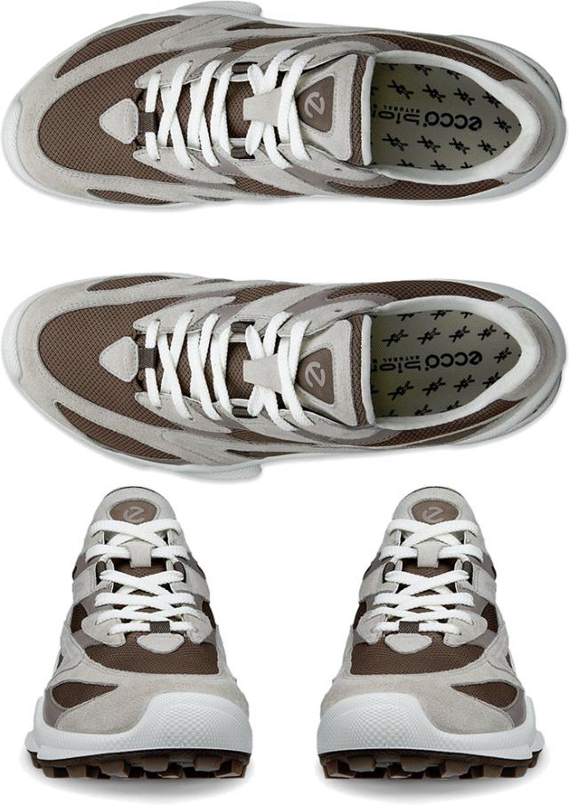 エコー メンズ レザースニーカー バイオム シートレイル レトロ biom c