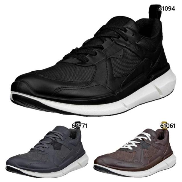 エコー メンズ バイオム biom 2.2 スニーカー シューズ 紐靴 ゴアテックス レザー 本革 ローカット カジュアル ブラック 黒 グレー ブラウン 茶色 灰色 送料無料 ecco 830814