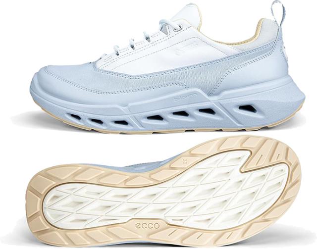 エコー レディース バイオム Biom 720 レザー Gore-Tex スニーカー シューズ 紐靴 ローカット カジュアル ホワイト 白 ブラック 黒 ブルー 青 送料無料 ecco 850303_8