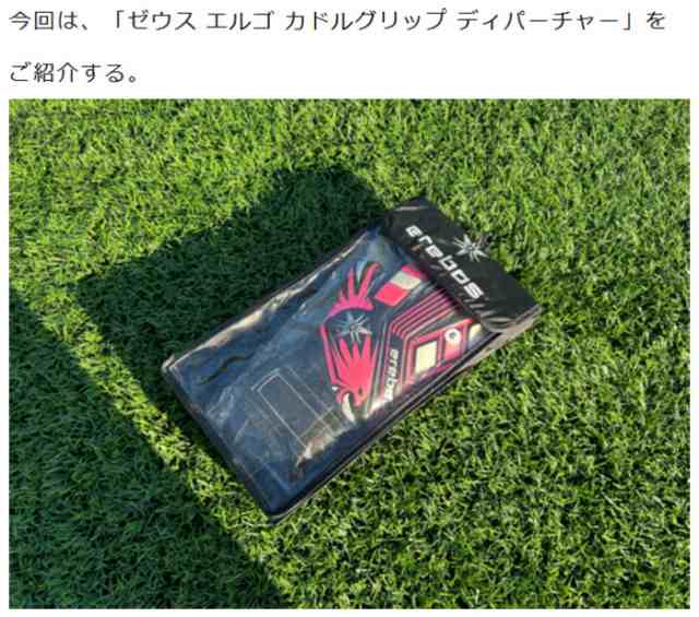 エレボス メンズ レディース ゼウス エルゴ カドルグリップ ディパーチャーII サッカー ゴールキーパーグローブ GK手袋 ミドルモデル  送の通販はau PAY マーケット バイタライザー au PAY マーケット－通販サイト