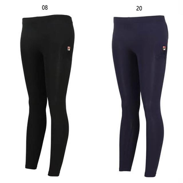 フィラ レディース 保温ロングレギンス テニス バドミントンウェア ボトムス タイツ ブラック 黒 ネイビー 送料無料 FILA VL8042の通販は