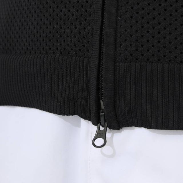 フィラ ゴルフ レディース ニットメッシュ 長袖 フルジップ ブルゾン ゴルフウェア トップス ブラック 黒 ピンク 送料無料 FILA GOLF 753740_6