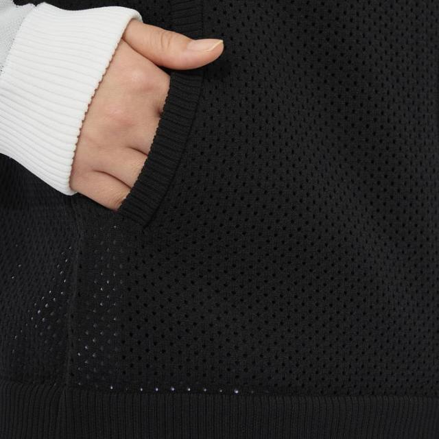 フィラ ゴルフ レディース ニットメッシュ 長袖 フルジップ ブルゾン ゴルフウェア トップス ブラック 黒 ピンク 送料無料 FILA GOLF 753740_7