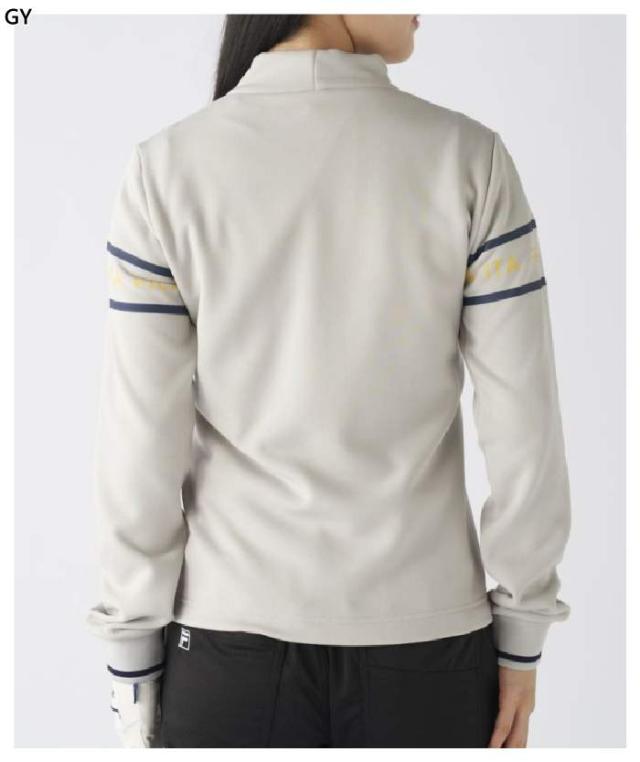 フィラ ゴルフ レディース 裏起毛長袖モックネックシャツ ゴルフウェア