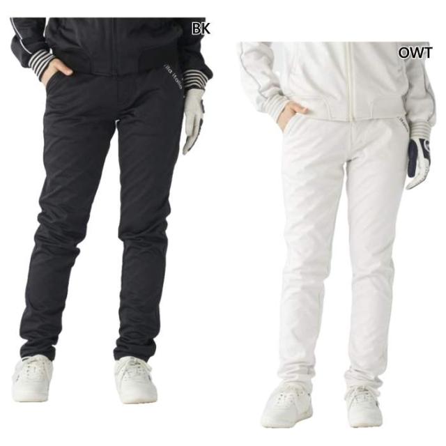 フィラ ゴルフ レディース キルトボンディングパンツ ゴルフウェア ボトムス ロングパンツ ホワイト 白 ブラック 黒 送料無料 FILA GOLF 795307