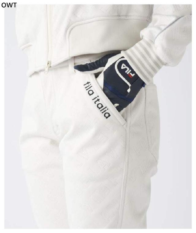 フィラ ゴルフ レディース キルトボンディングパンツ ゴルフウェア