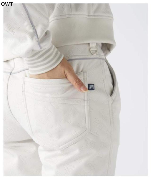 フィラ ゴルフ レディース キルトボンディングパンツ ゴルフウェア