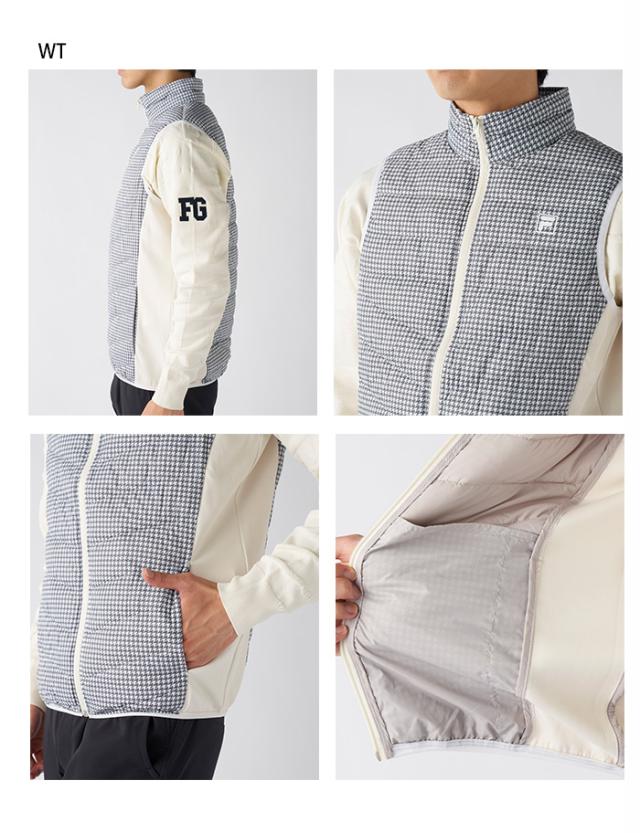 フィラ ゴルフ メンズ 極薄ハイブリッドダウンベスト ゴルフウェア