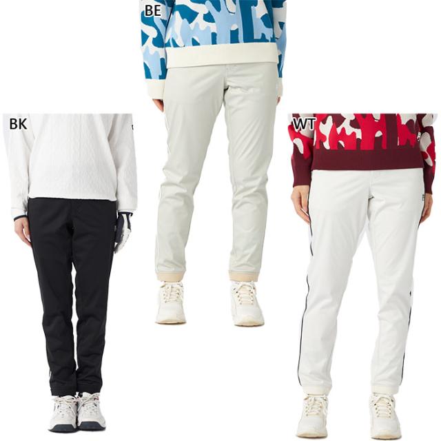 フィラ ゴルフ レディース ライトボンディングパンツ ゴルフウェア ボトムス ロングパンツ ホワイト 白 ブラック 黒 ベージュ 送料無料 FILA GOLF 795317