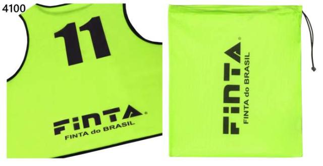2番-11番 10枚セット フィンタ メンズ レディース 昇華ビブス サッカー用品 大人用 ゼッケン ブラック 黒 ブルー レッド 青 赤 イエロー ピンク オレンジ パープル 黄色 紫 送料無料 FINTA FT3525_8