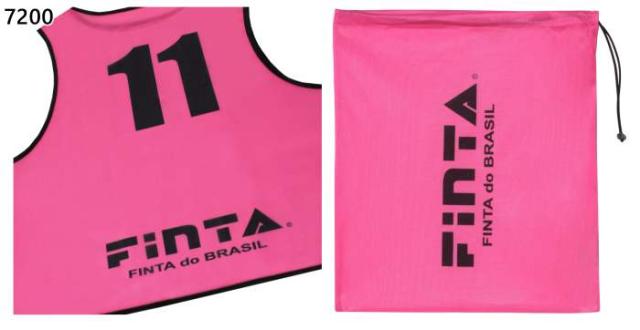 2番-11番 10枚セット フィンタ ジュニア キッズ 昇華ビブス サッカー用品 子供用 ゼッケン ブラック 黒 ブルー レッド 青 赤 イエロー ピンク オレンジ パープル 黄色 紫 送料無料 FINTA FT3526_14