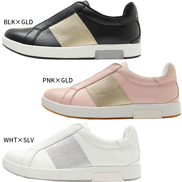 ガビック レディース エポナ EPONA スニーカー シューズ ローカット スリッポン ハンズフリーシューズ ホワイト 白 ブラック 黒 ピンク 送料無料 GAViC GVC-013