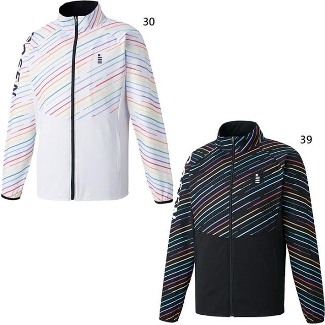 ゴーセン メンズ レディース ウィンドジャケット テニス バドミントンウェア トップス 長袖 ストレッチ ジップアップ 送料無料 GOSEN Y2300の通販は 11,020円