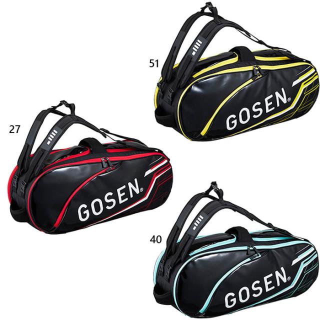 ゴーセン メンズ レディース ラケットバッグPRO バッグ 鞄 テニスバッグ スポーツバッグ ラケットケース 送料無料 GOSEN BA23PR