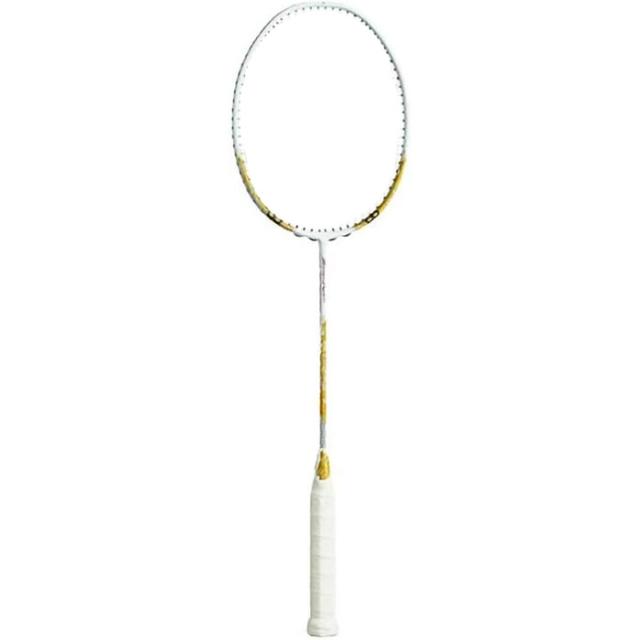 ゴーセン メンズ レディース バドミントンラケット 凌駕無限 ピュアホワイト ジャパンモデル PURE WHITE JPN MODEL フレームのみ ホワイト 白 送料無料 GOSEN BRGMG4JPW