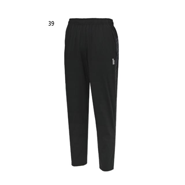 ゴーセン メンズ レディース ジュニア ウィンドパンツ ウインドブレーカー パンツ ズボン ボトムス 防風 テニス バドミントンウェア ブラック 黒 送料無料 GOSEN Y2502