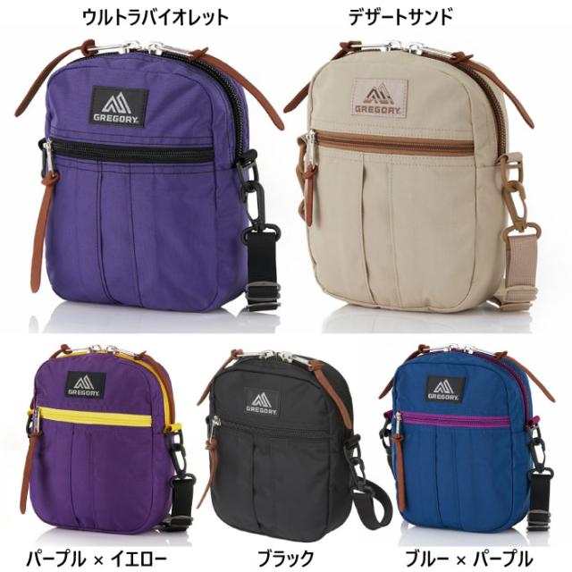 3L グレゴリー メンズ レディース クイックポケットL ショルダーバッグ 肩掛け 鞄 ブラック 黒 ブルー 青 カーキ パープル 紫 送料無料 GREGORY 1254151041 1254151115 1254151888 1254154161 125415D434